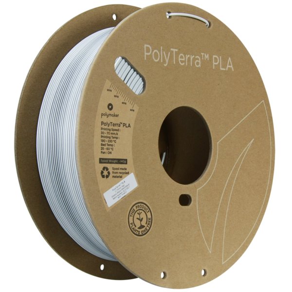 Polymaker PolyTerra PLA Shadow Black (Blanc-Noir)