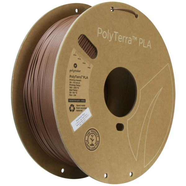 Polymaker PolyTerra PLA Marron Terre (Earth Brown)