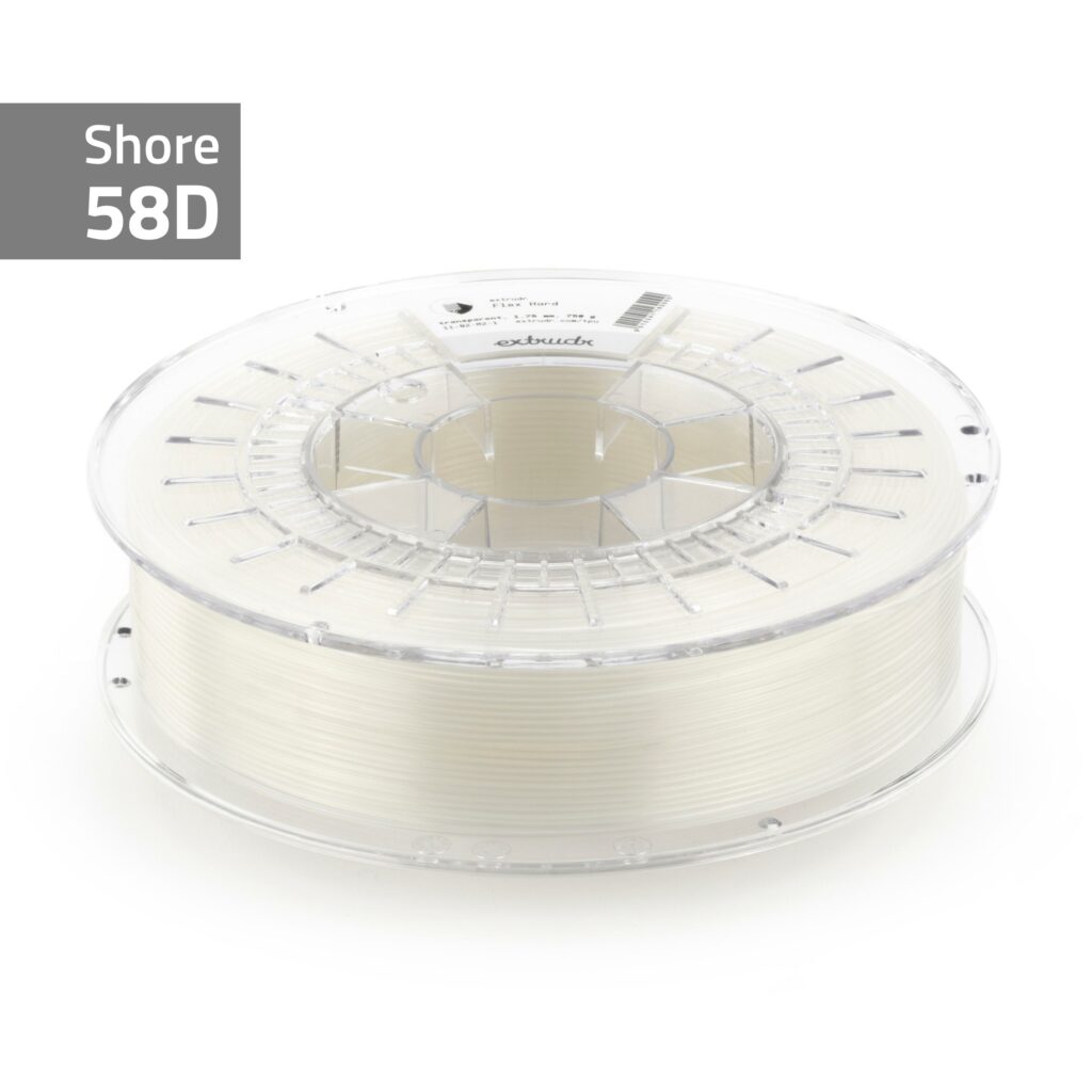 Extrudr FLEX HARD transparent 750g