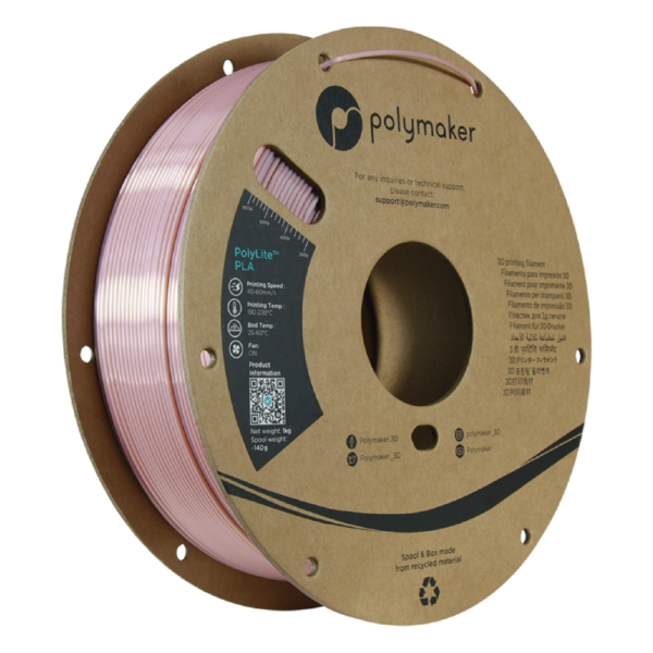 Polymaker PolyLite™ PLA Silk Or rose (Rose Gold)