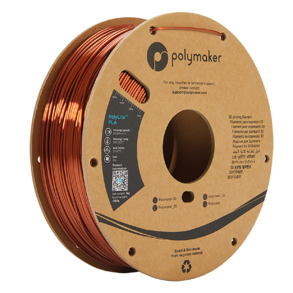 Polymaker PolyLite™ PLA Silk Bronze