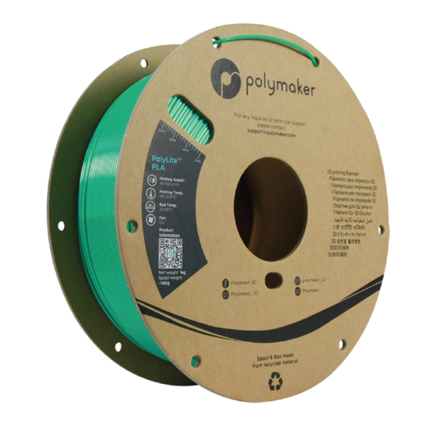 Polymaker PolyLite™ PLA Silk Vert (green)