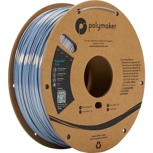 Polymaker PolyLite™ PLA Silk Argent (Silver)