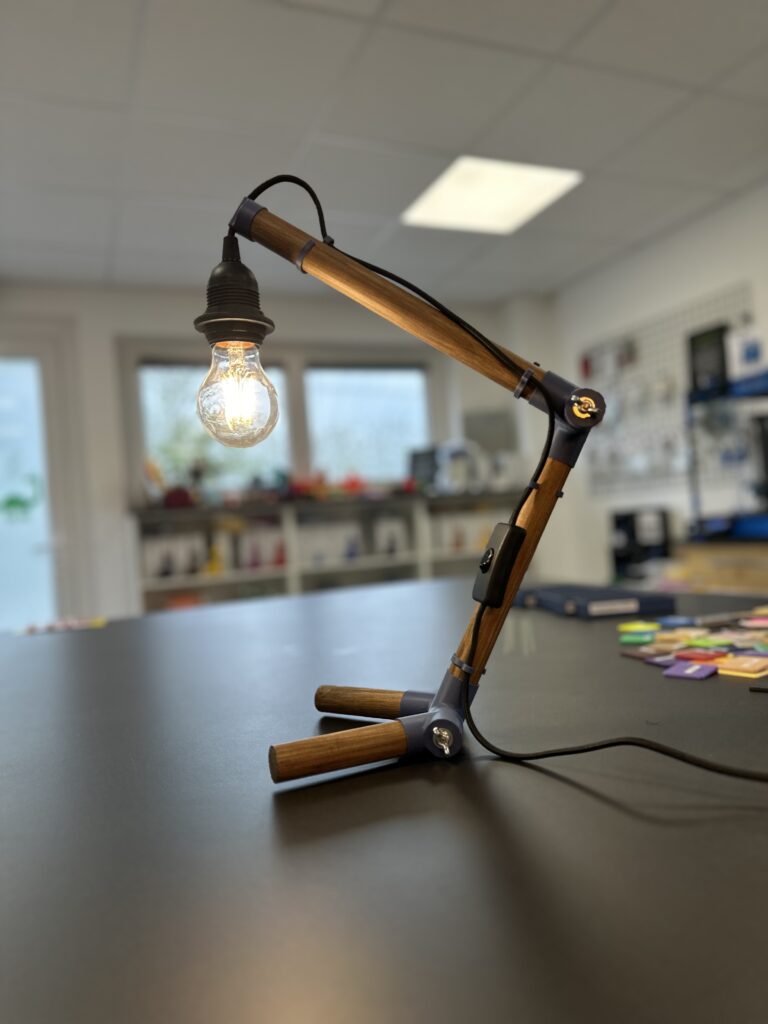 Lampe bois Petite
