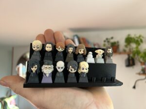 Support figurine Harry Potter Wizzis Super U