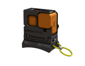 Support Dji pour casque parachutisme