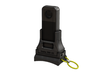 Support Insta 360 pour casque parachutisme