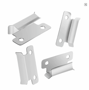 4 Pinces acier inoxydable pour plateau en verre CREALITY