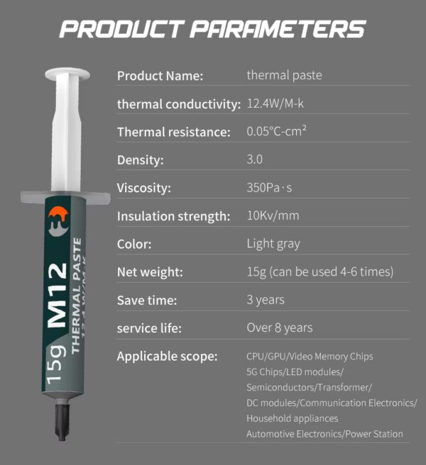 Pate thermique 3D 4g