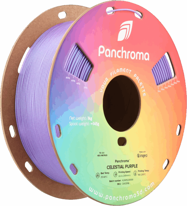 Polymaker Panchroma PLA Celestial Violet1.75 mm 1kg (Purple)