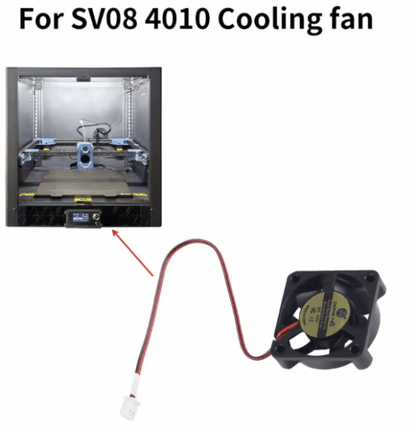 Ventilateur pour SV08 4010