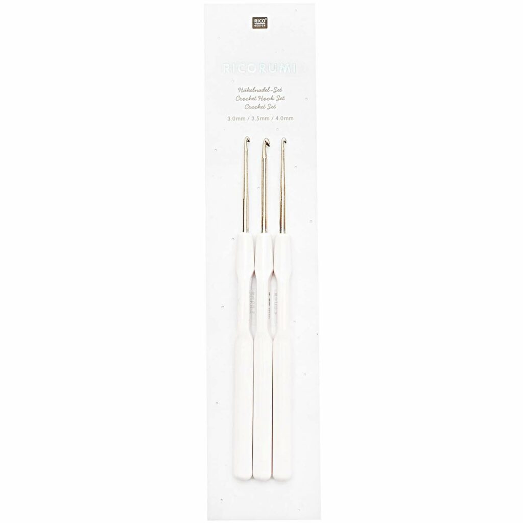 Crochets Ricorumi avec manches ergonomiques pour crochet