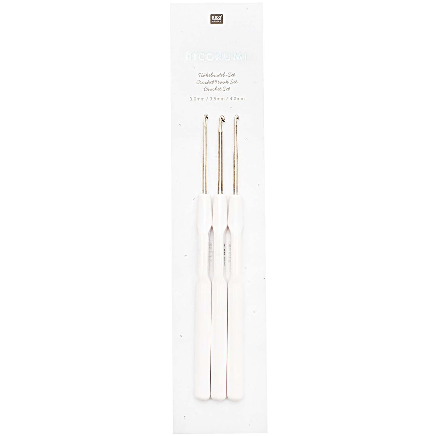 Crochets Ricorumi avec manches ergonomiques pour crochet