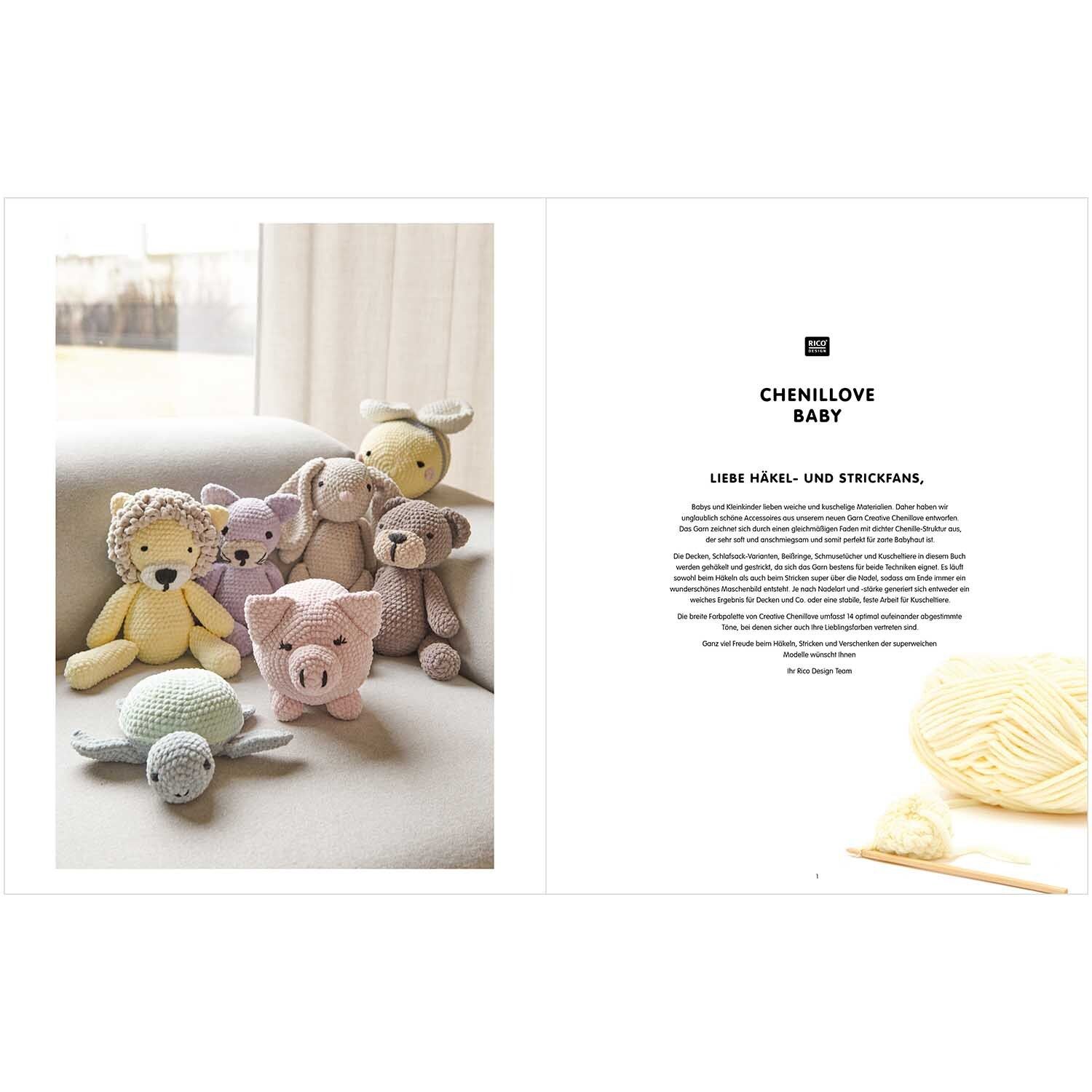 Baby Chenillove – Livre de modèles crochet et tricot pour tout-petits – Image 2