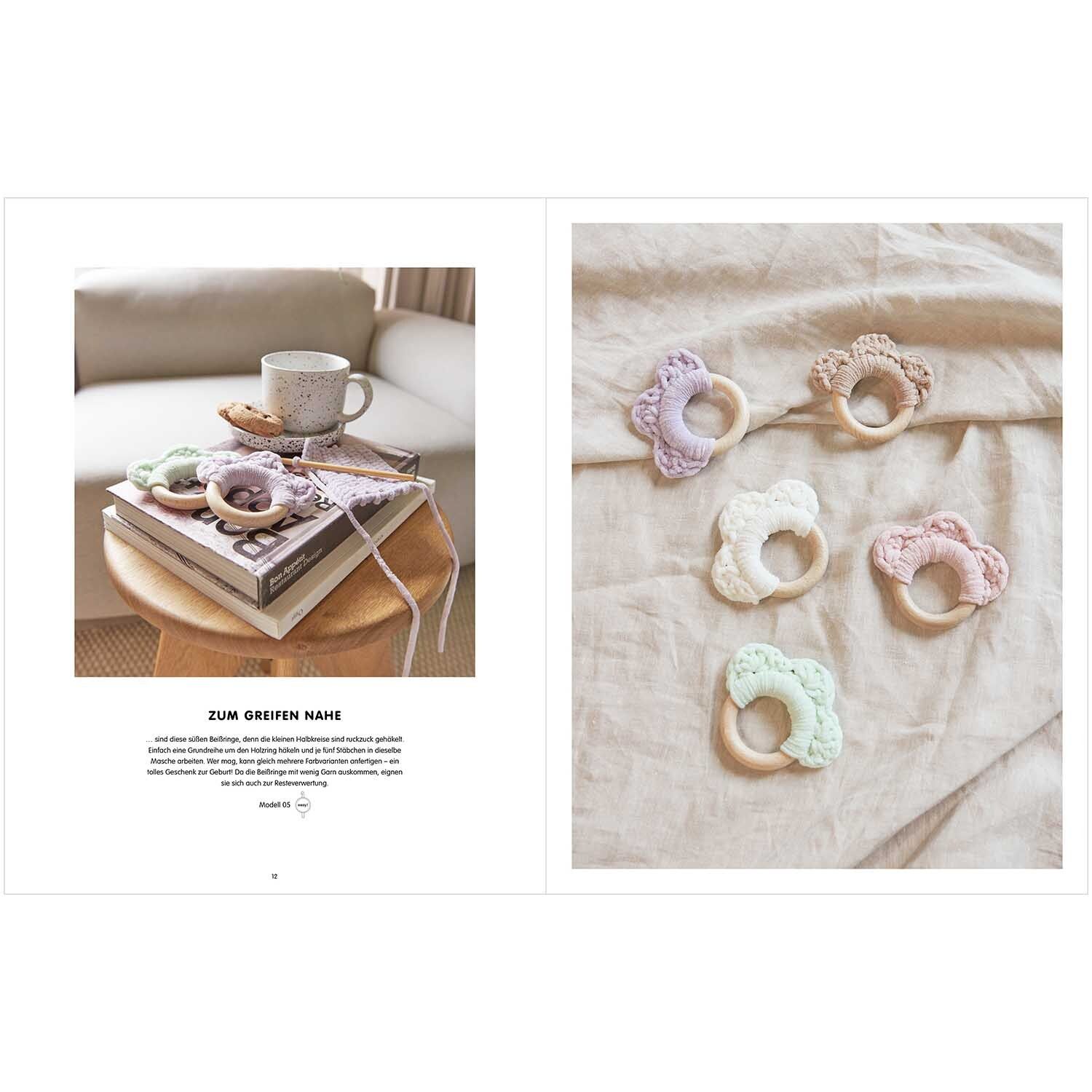 Livre Baby Chenillove avec 21 modèles crochet et tricot pour bébés