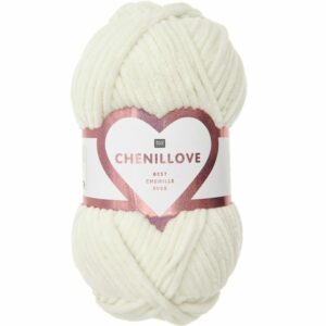 Fil chenille Creative Chenillove 110m pour crochet et tricot