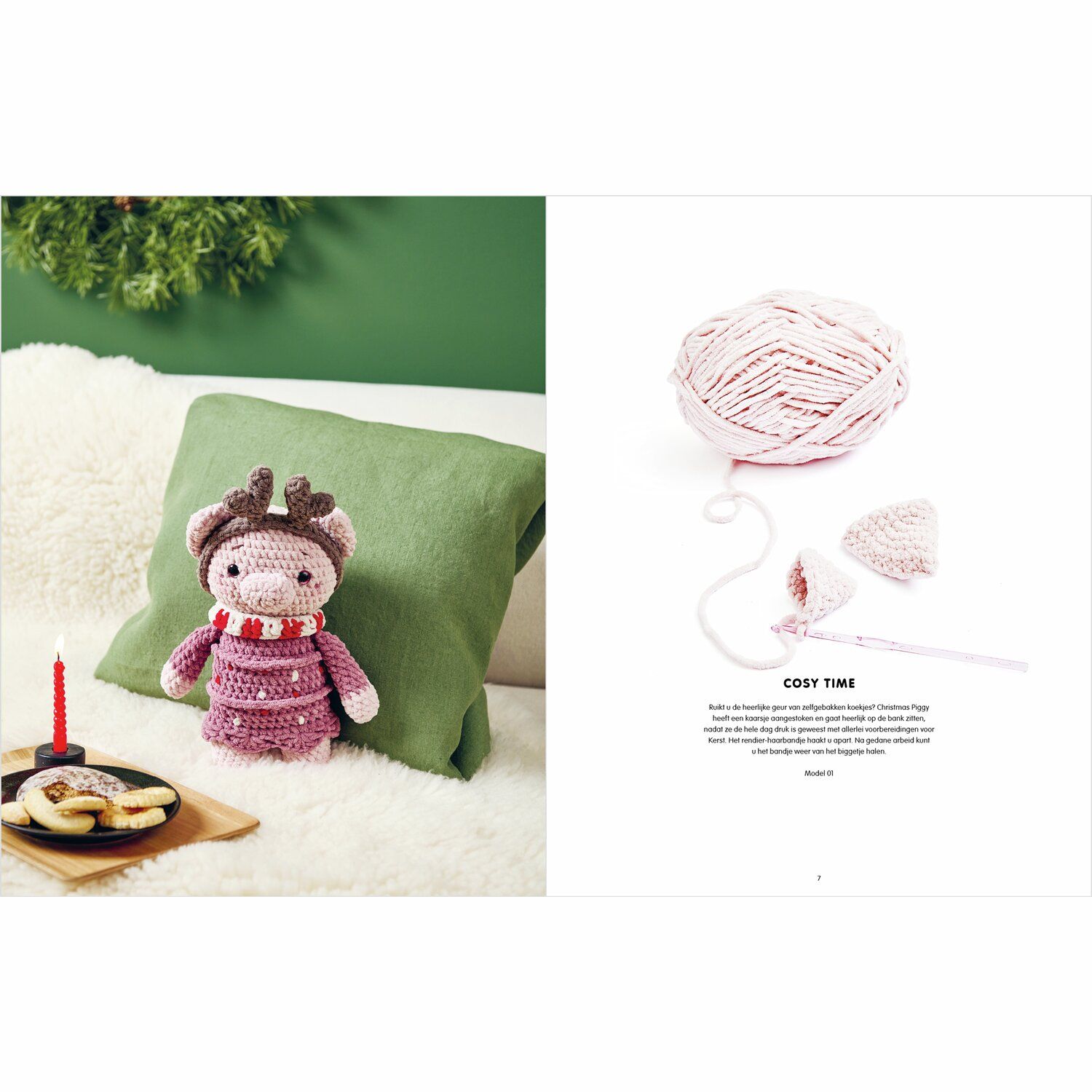 Chenillove Christmas – Livre de modèles crochet de Noël – Image 5