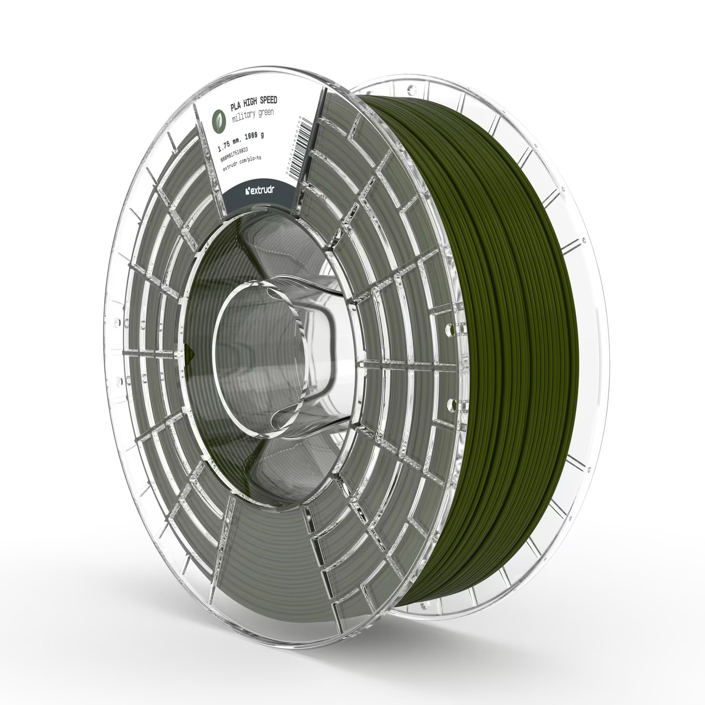 Extrudr PLA High Speed Vert Kaki (military green) 1,75 mm