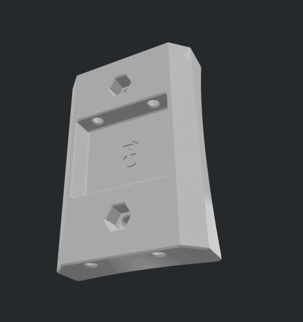 Support pour casque supplémentaire seul (hors support caméra)