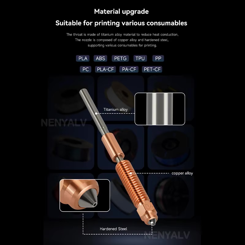 Creality - K1 Série - Buse Unicorn (Unicorn Quick-Swap Nozzle) – Image 5