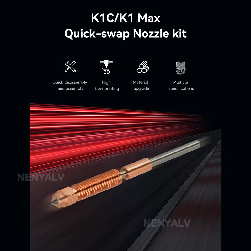 Creality - K1 Série - Buse Unicorn (Unicorn Quick-Swap Nozzle) – Image 8