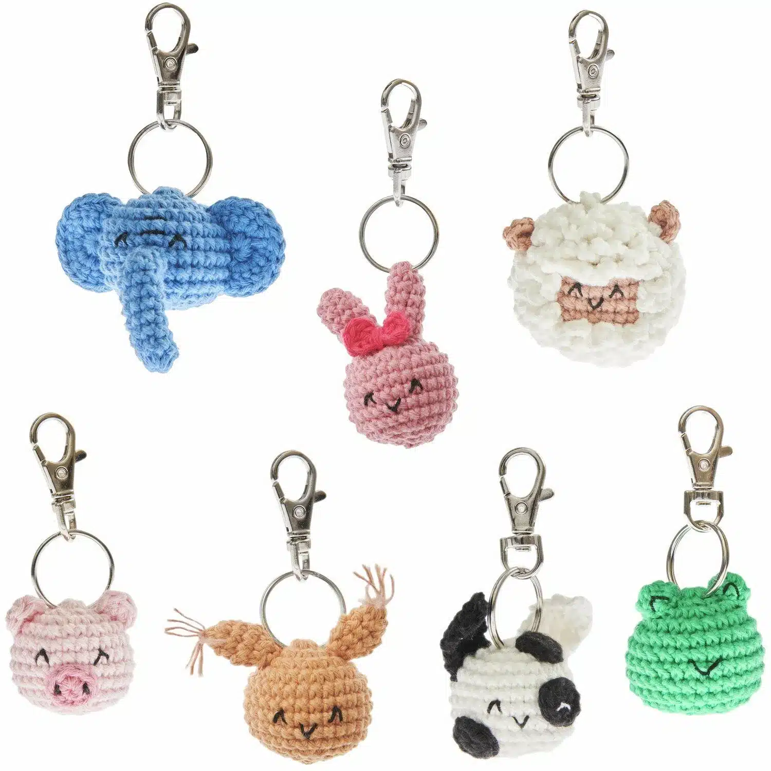 Boîte du kit de crochet Ricorumi Chingu Animals pour réaliser des porte-clés animaux