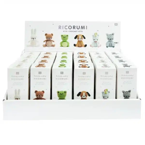 Kit crochet débutant Ricorumi Mini Easy figurine amigurumi animal Rico Design