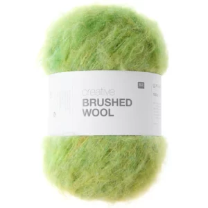 Pelote de Laine Rico Design creative brushed wool coloris seas vert pasturage